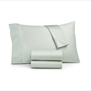 Sunham Ashford Solid 1500 Thread Count 4 Pc. Sheet Set, Full - Sage